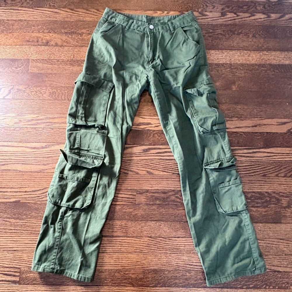 Men's Green Cargo Pants
